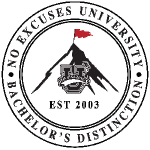 No Excuses University Logo